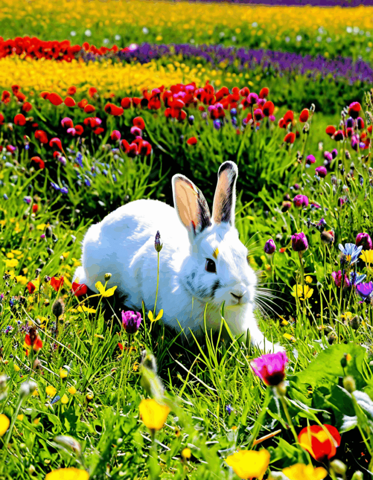 dewlaps on rabbits
