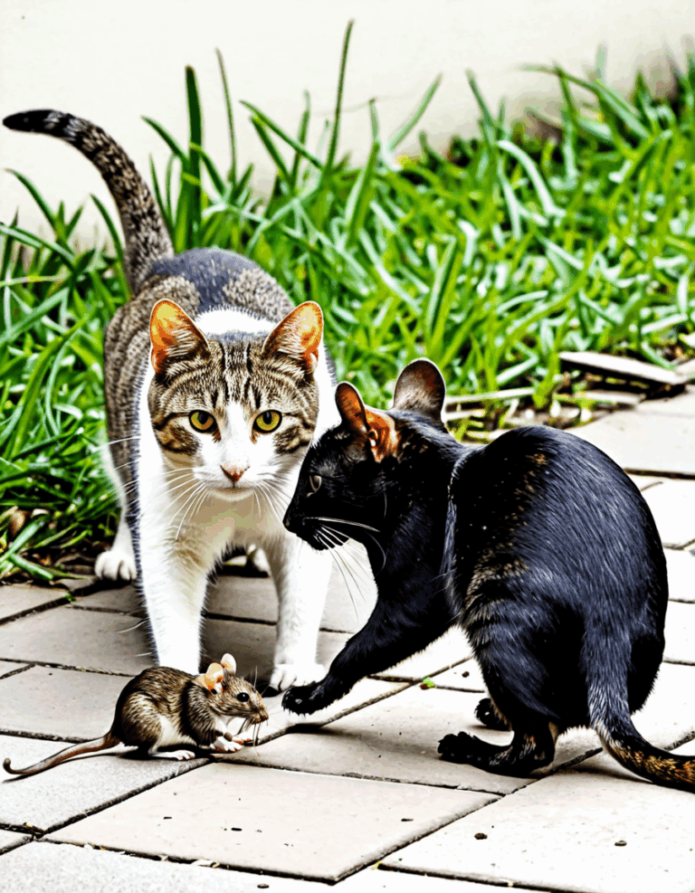 do cats eat rats