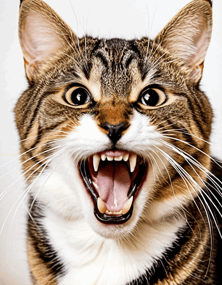 do cats growl