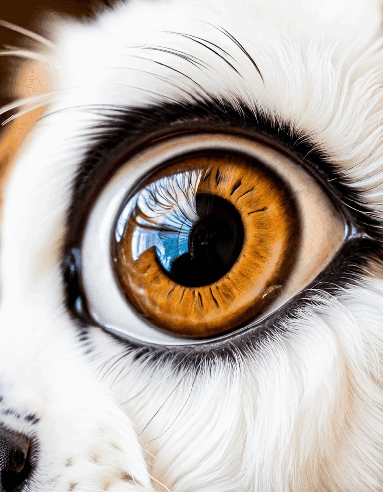 dog eye anatomy