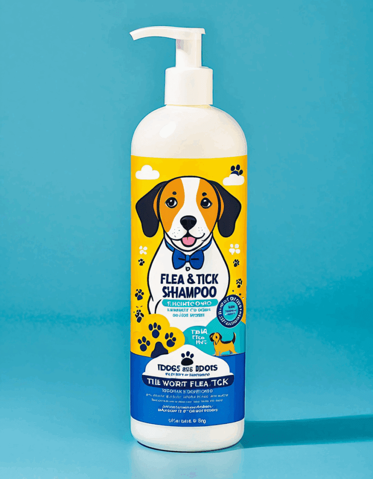 dog flea & tick shampoo