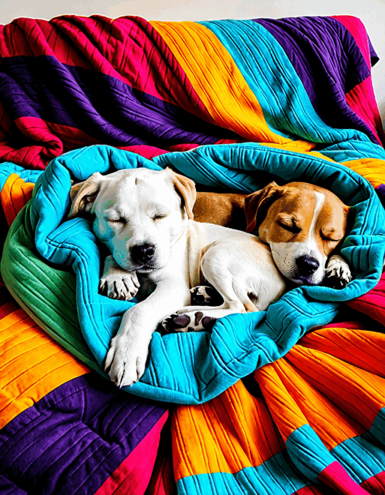 dogs sleeping positions