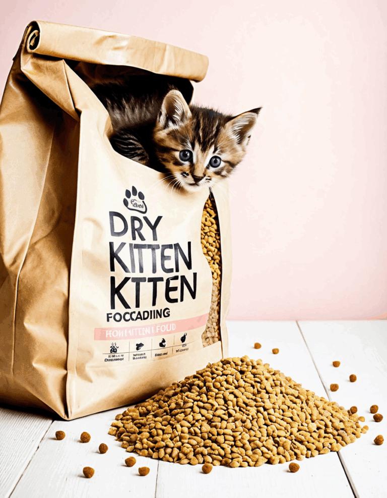 dry kitten food