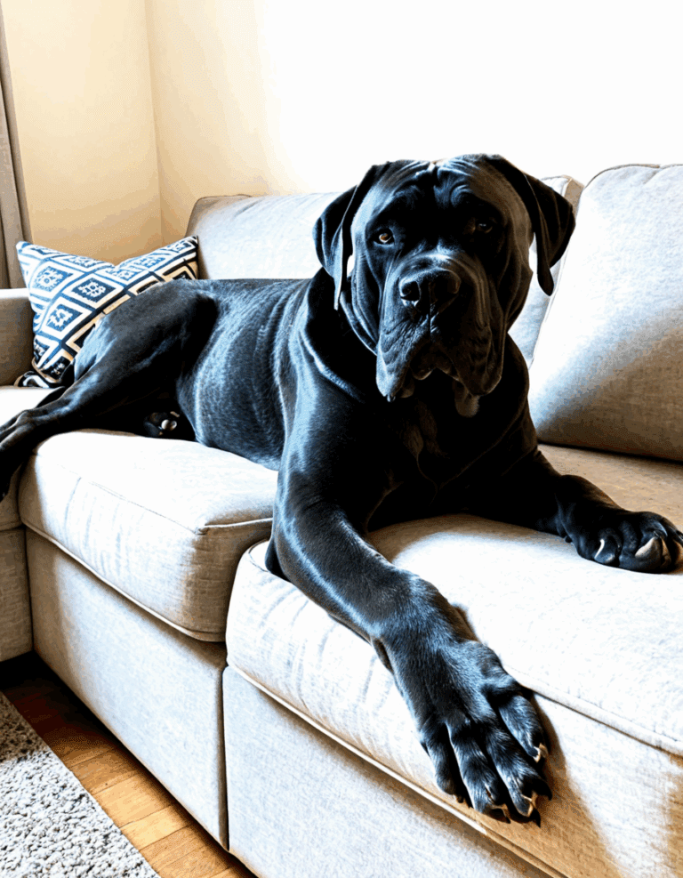 Full Grown Blue Cane Corso Majestic Guardian Of The Home