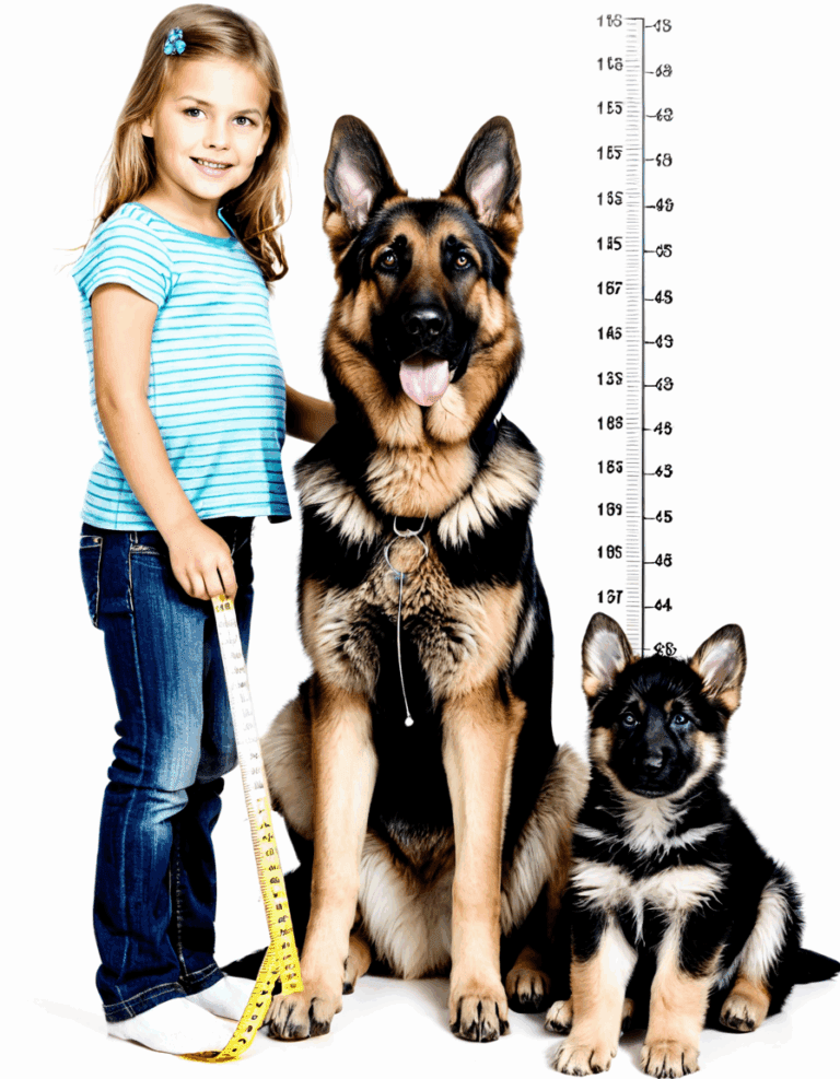 German Shepherd Dog Height Chart Essential Guide For Owners