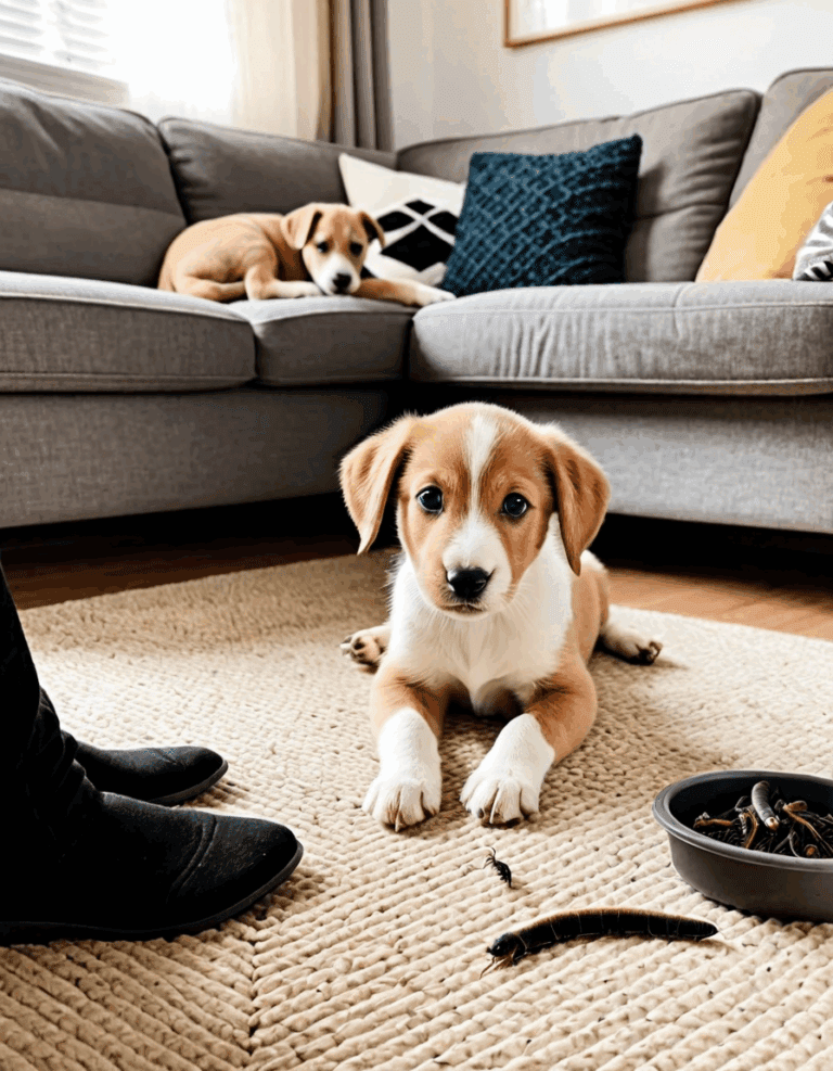 how do i know if my puppy has worms