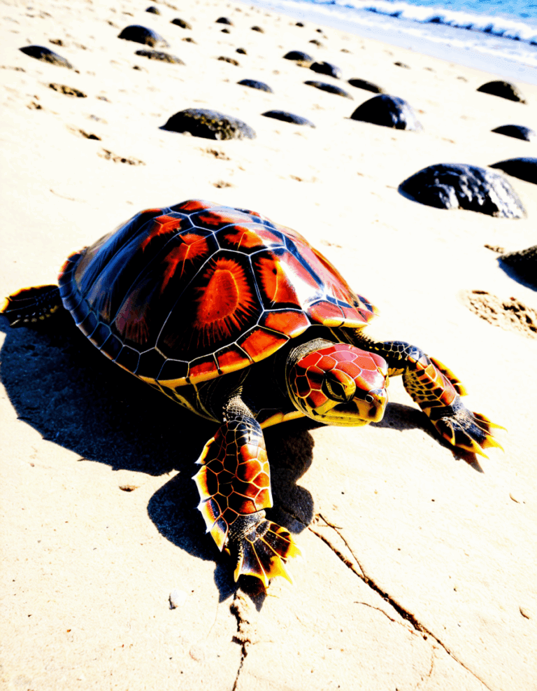 how long do red turtles live
