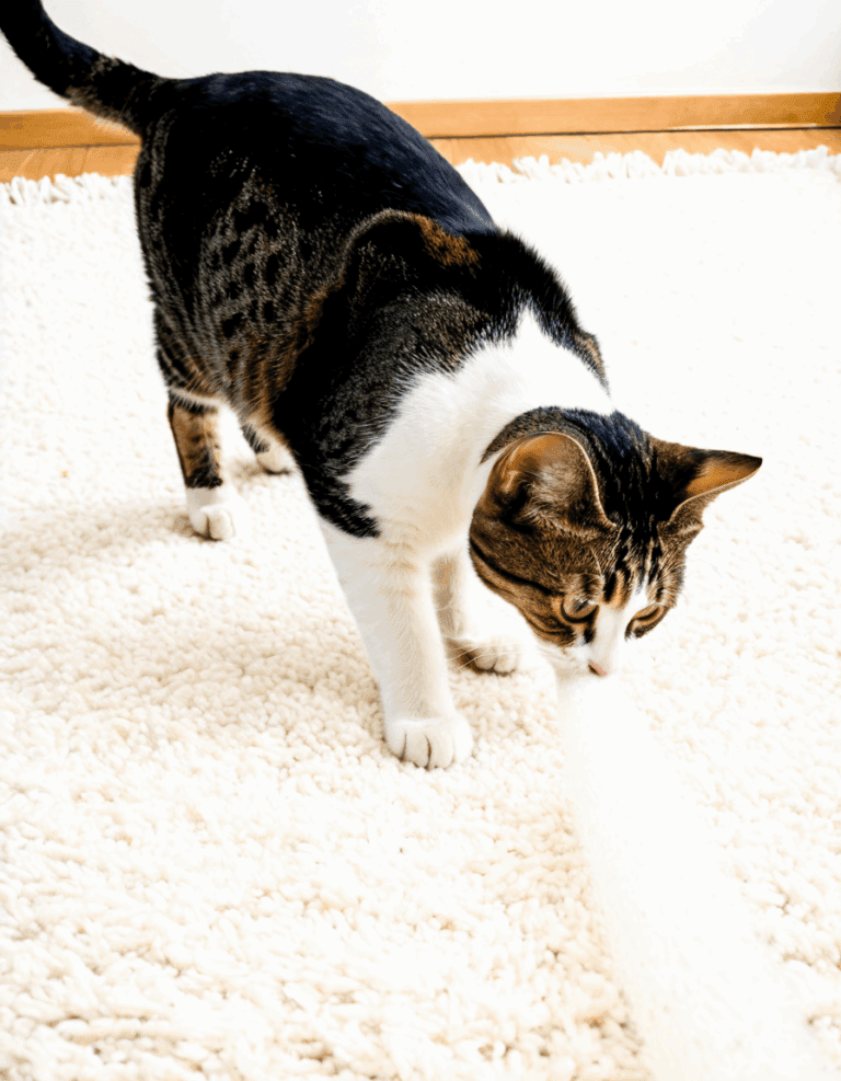 how to get pee smell out of rug