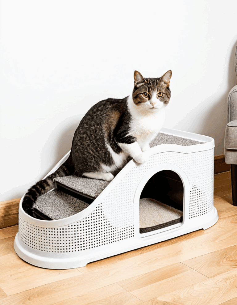 litter box for elderly cat