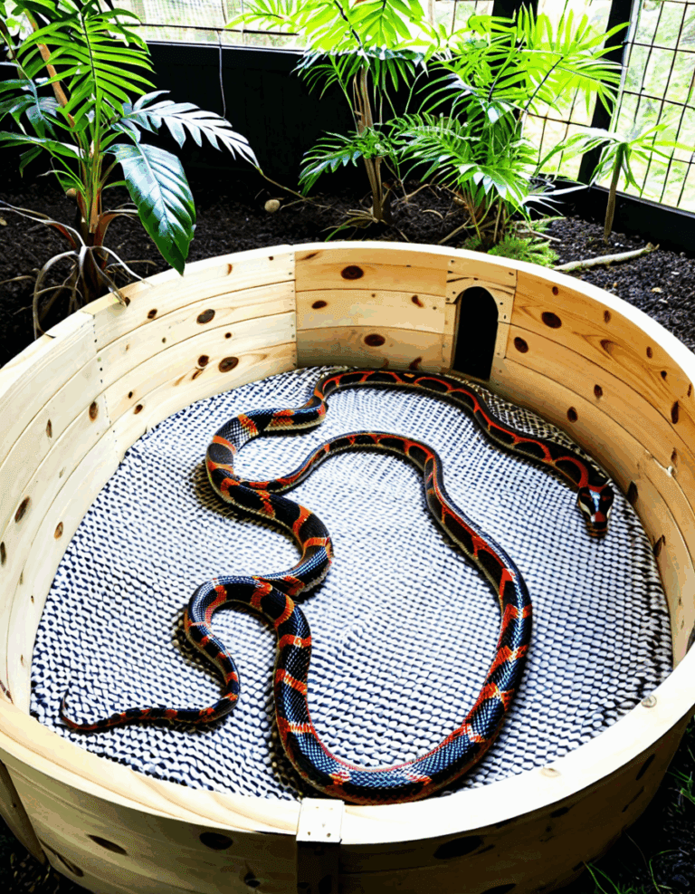 milk snake enclosure needs