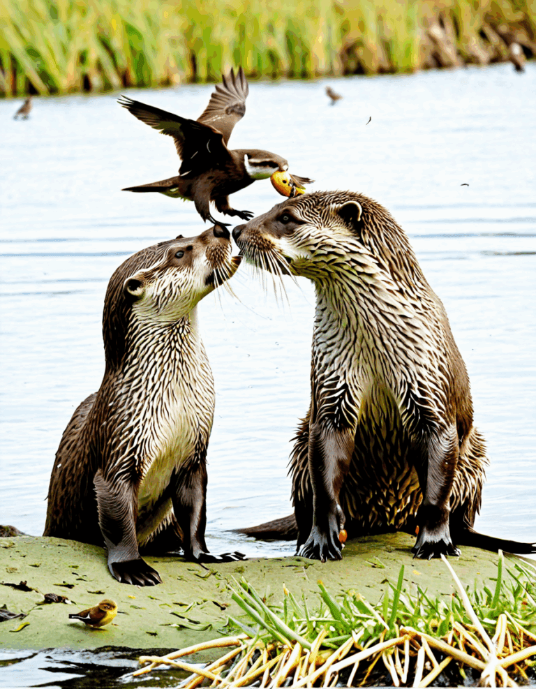 what eats fish
