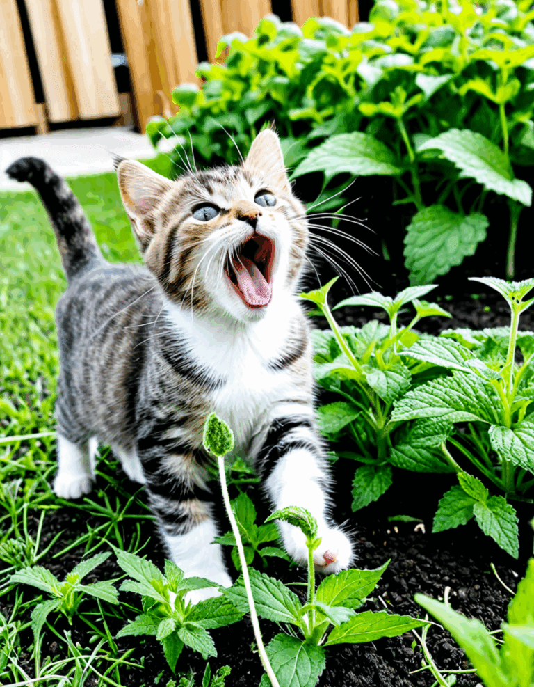 why do cats open their mouth when they smell