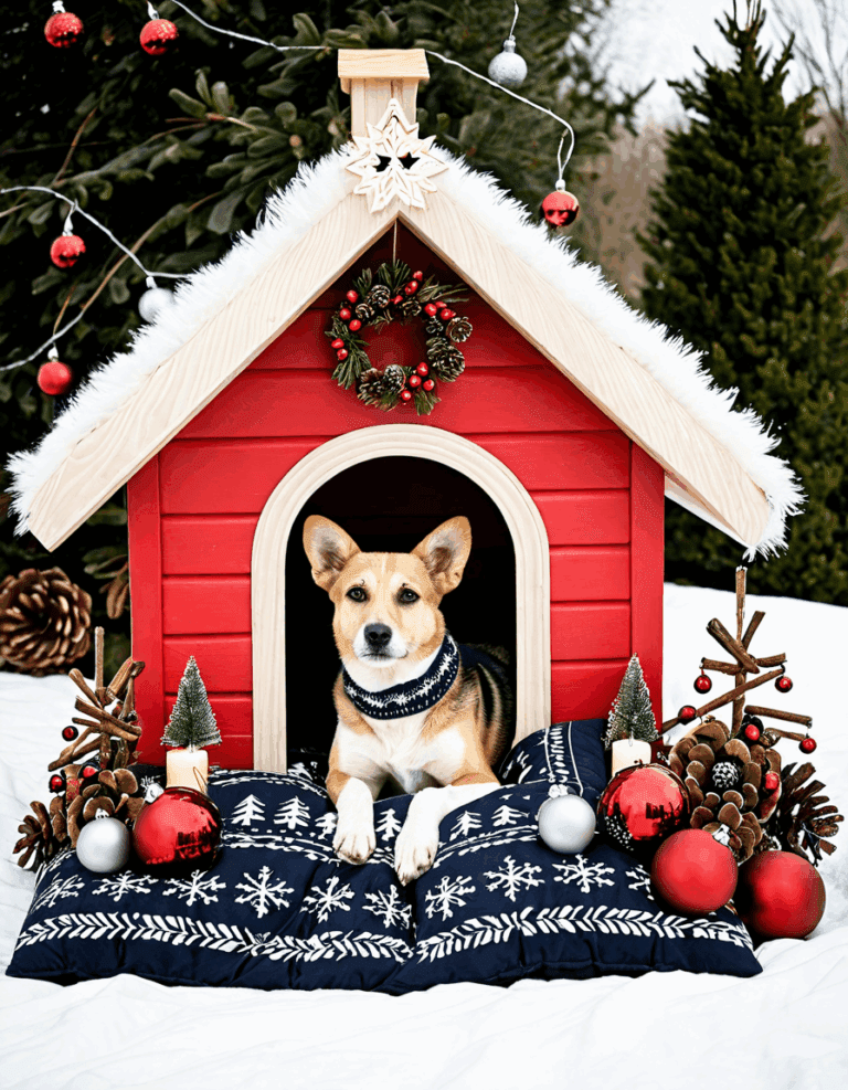 winter dog house