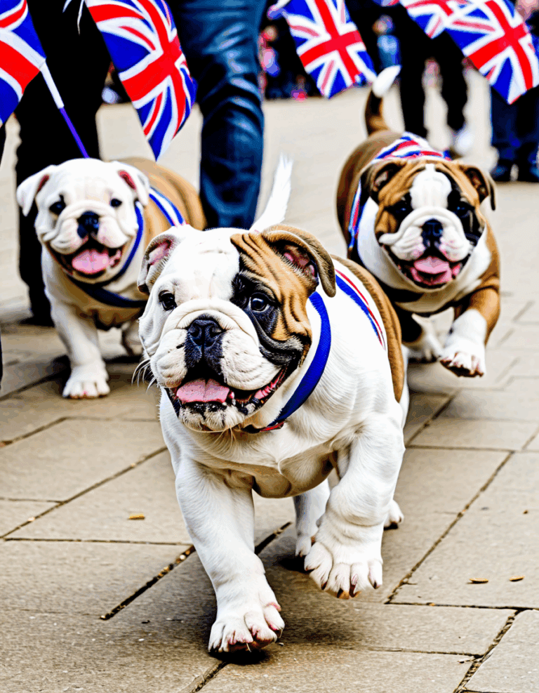 british bulldog tails