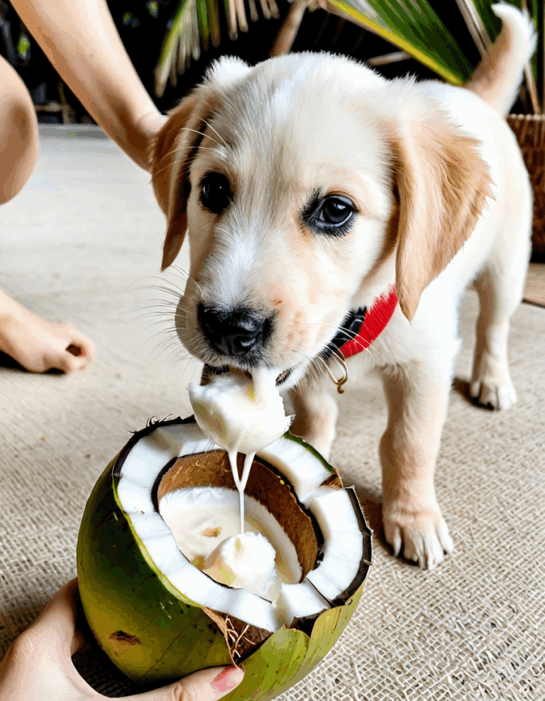 can dogs eat coconut milk