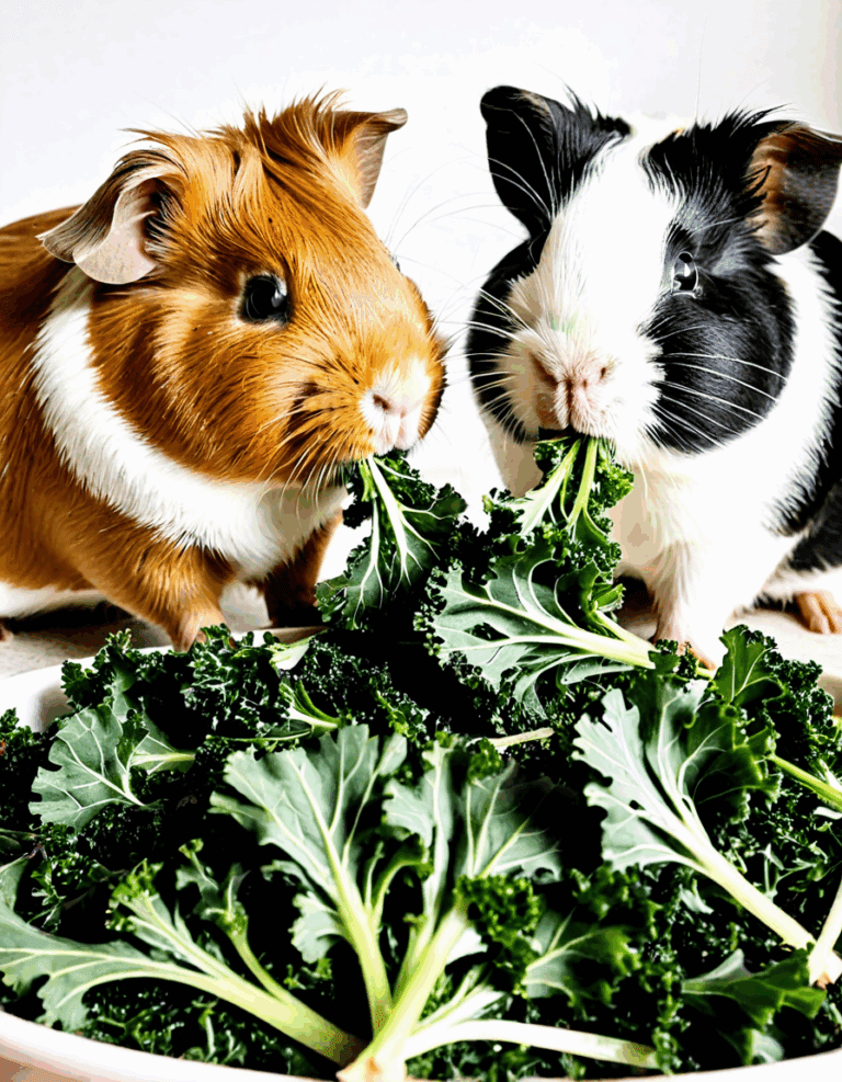 can guinea pigs have kale