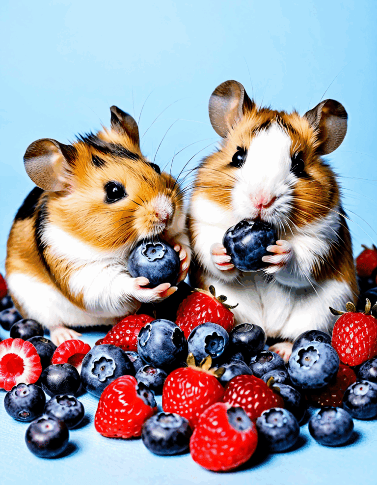 can hamsters have blueberries