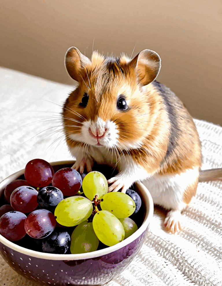 can hamsters have grapes
