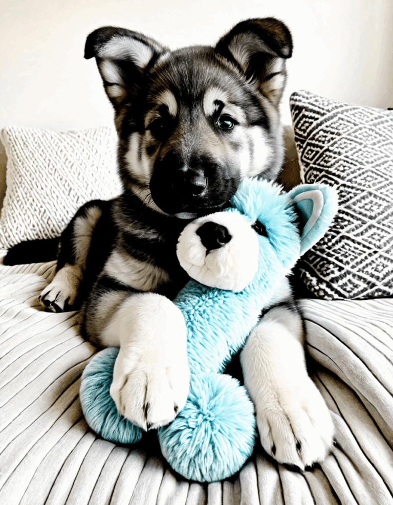 elkhound puppy