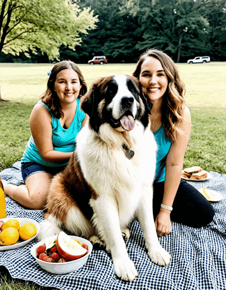 great pyrenees saint bernard mix