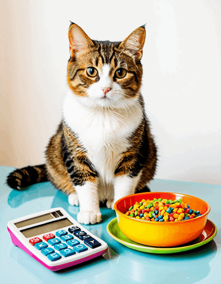 how much wet food to feed a cat calculator