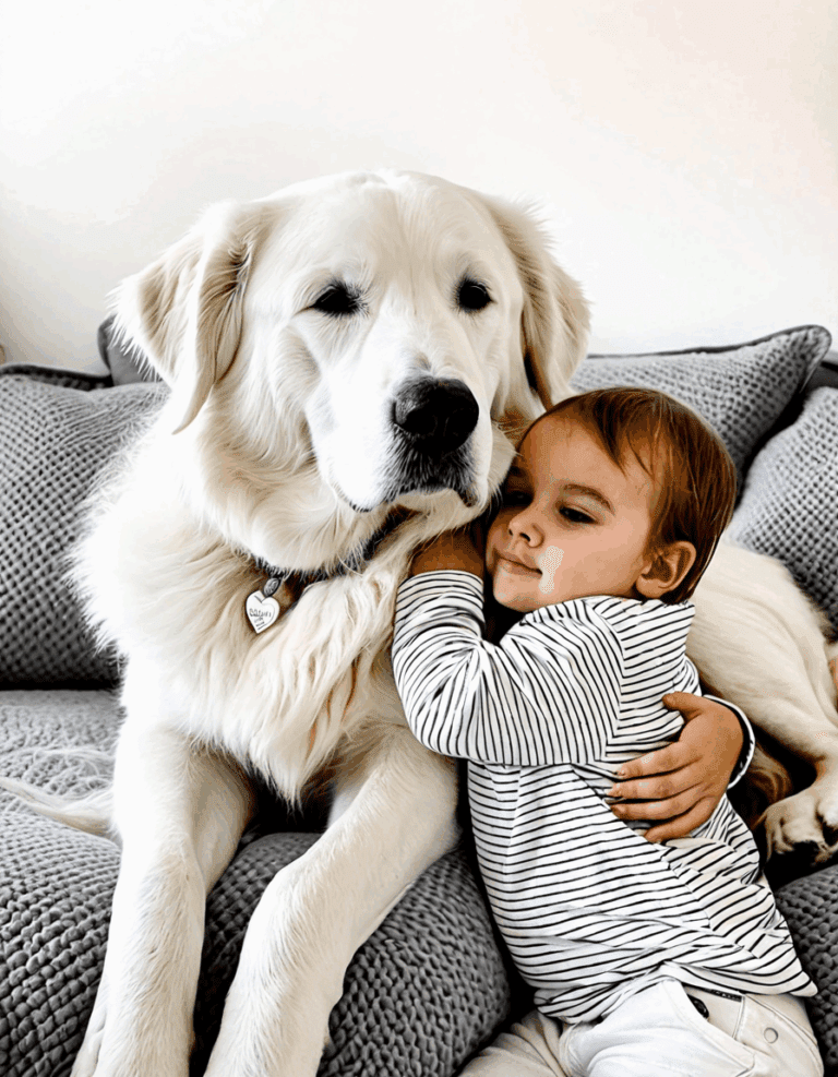 huge white dog