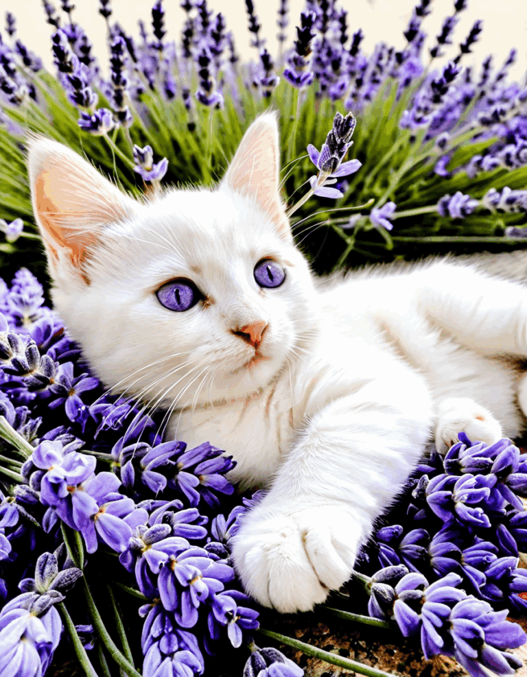 is lavender oil safe for cats