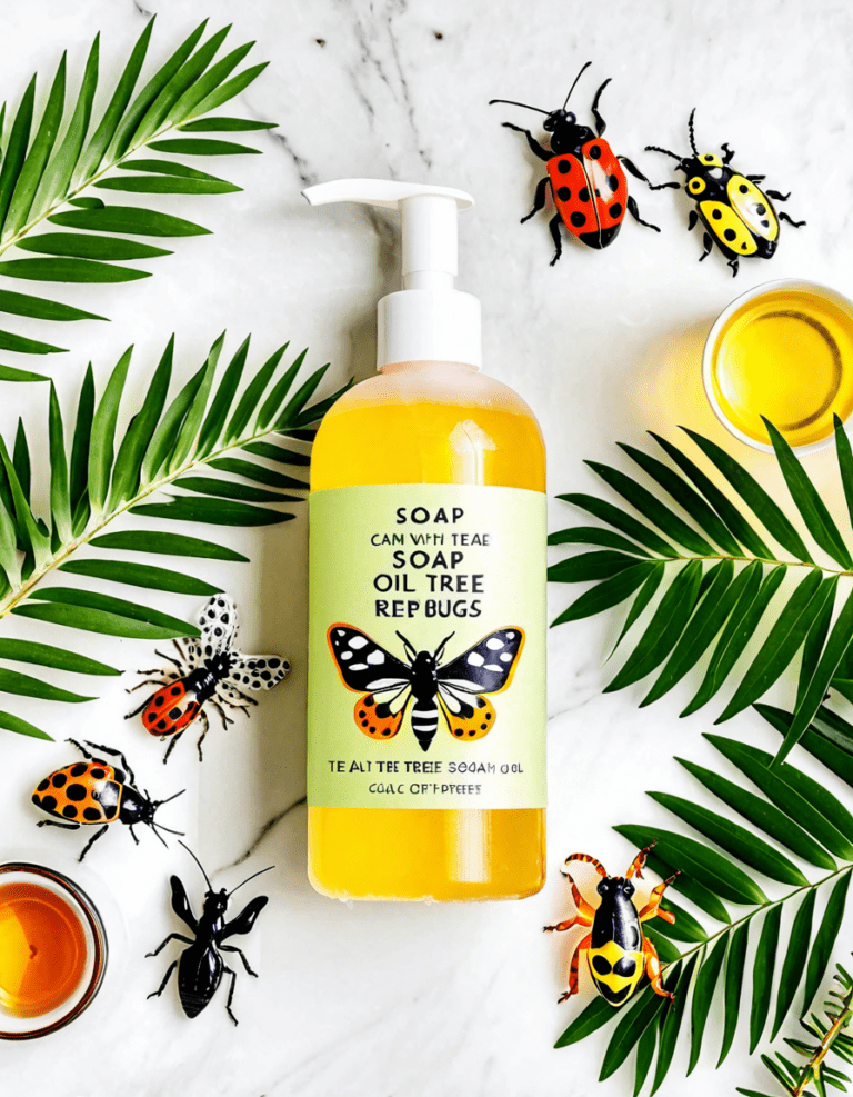Can Soap With Tea Tree Oil Repel Bugs Effectively?