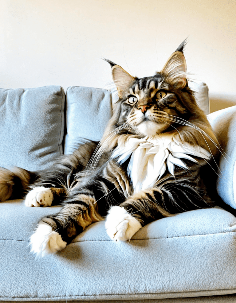 how long does a maine coon cat live