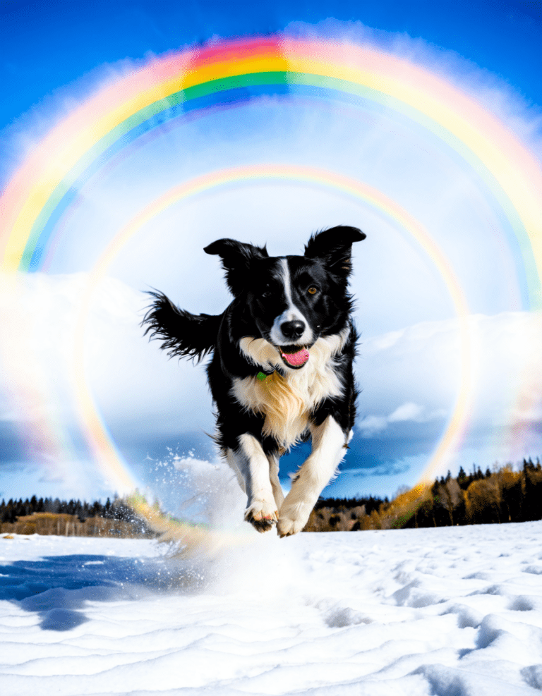 pyrenees border collie mix dog
