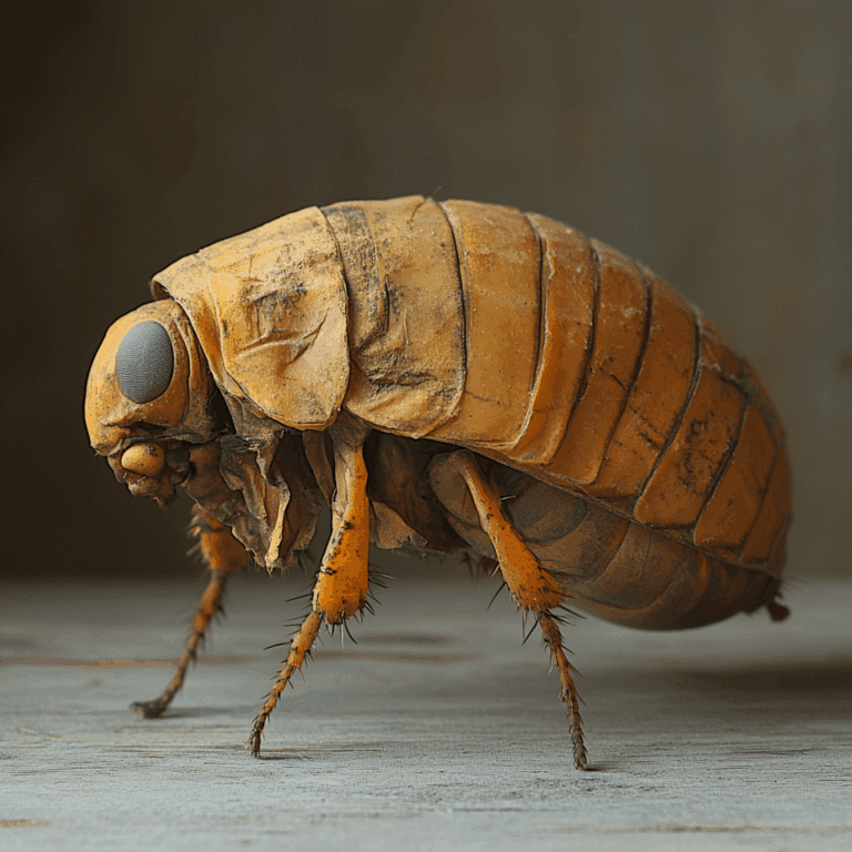 flea pupa