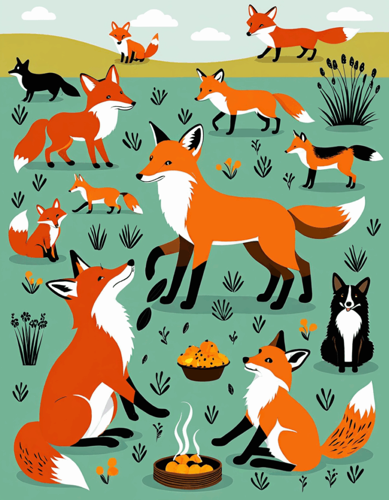 can animals catch mange from fox