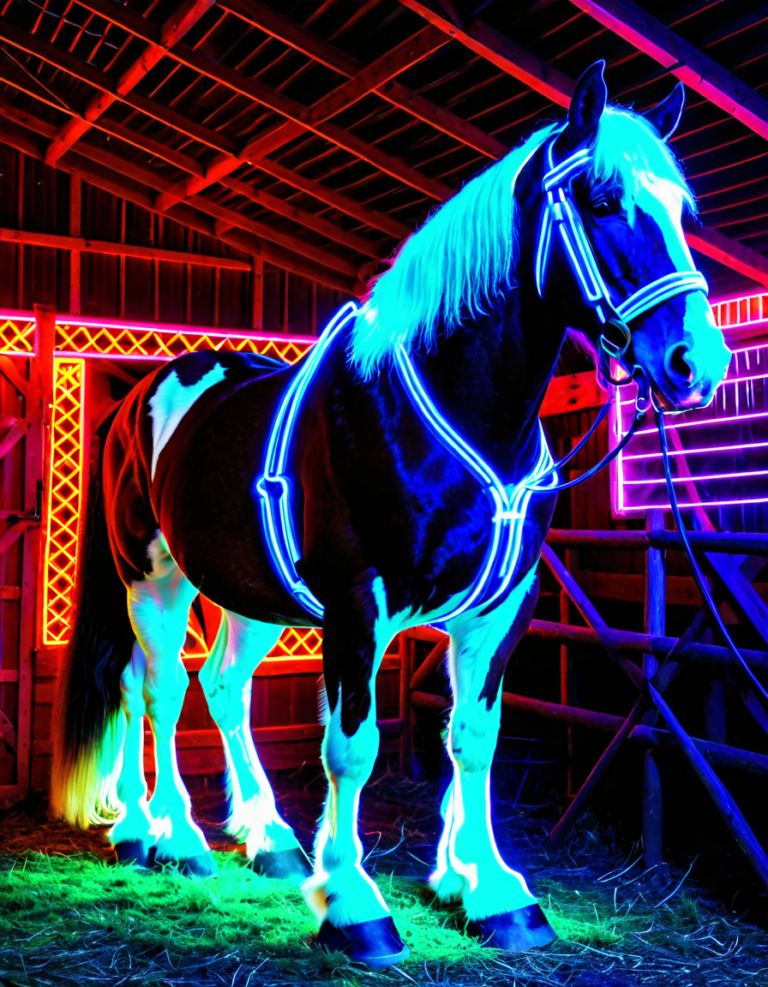 clydesdale horse size