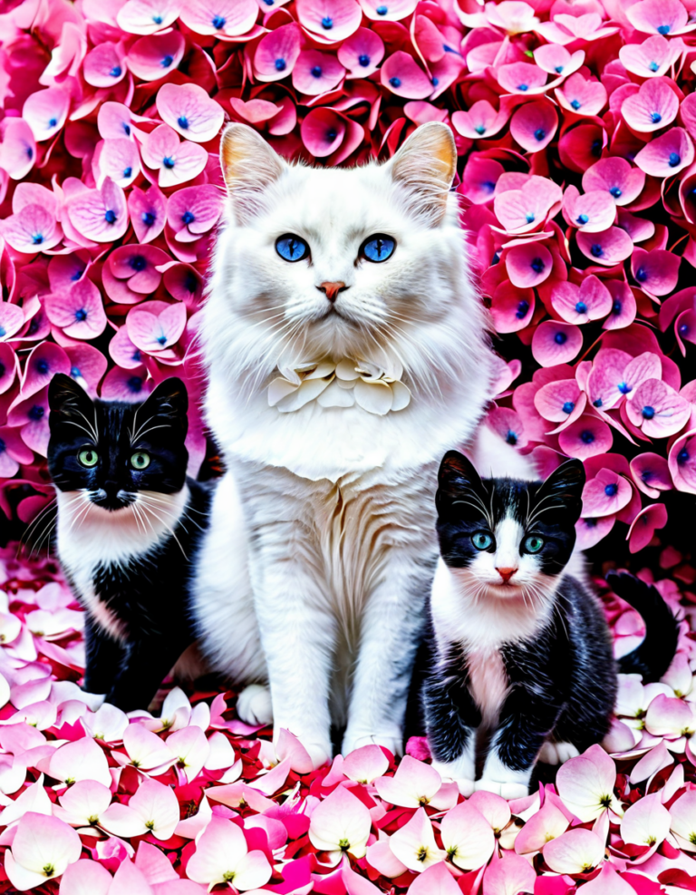 hydrangea cats