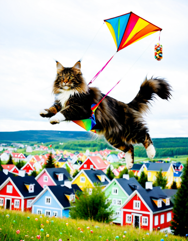 maine coon norwegian forest cat