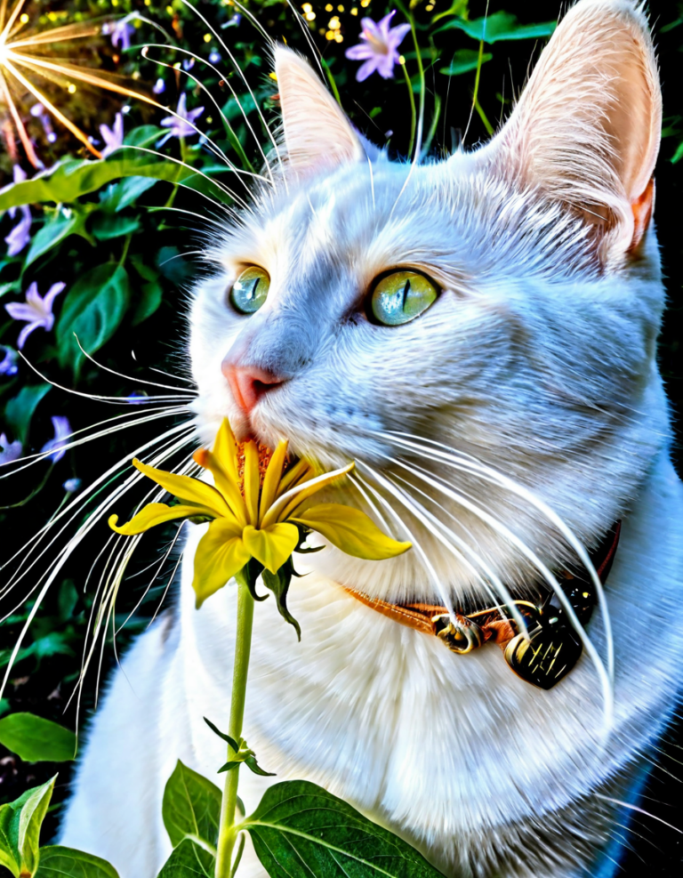 moonflower cat eat