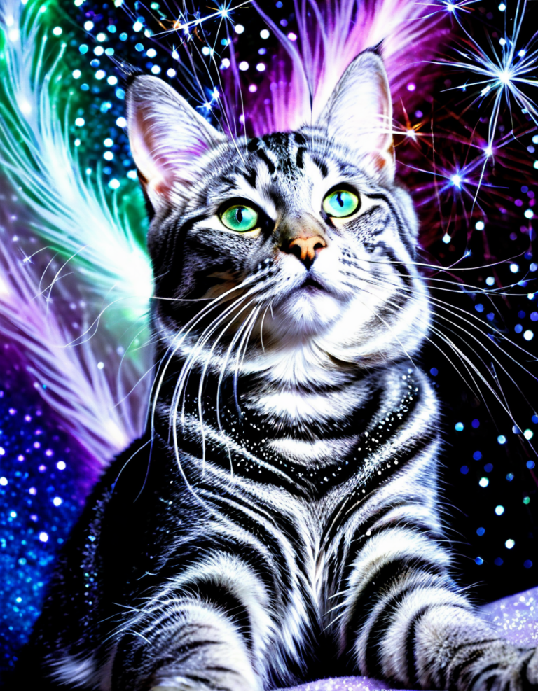 silver tabby on skin